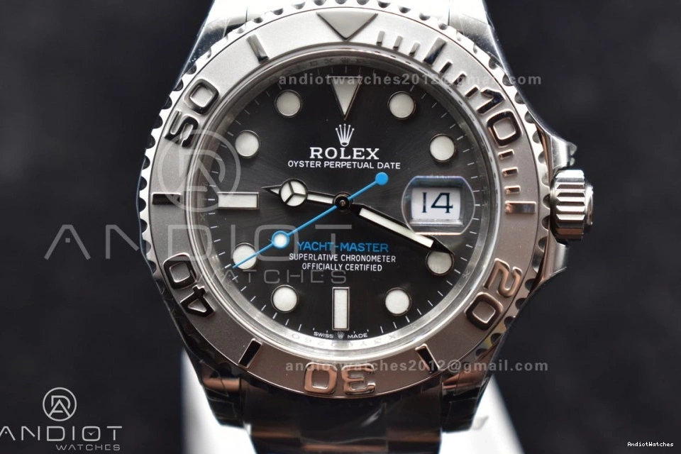 VSF Gray VS Sustainable Yacht-Master 904L Edition Best Bracelet 1:1 Steel 1264 126622 Dial SS on 0326